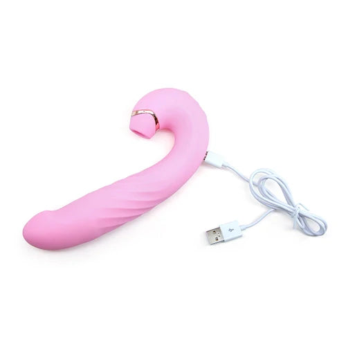 Clit Sucker and Thrusting Vibrator