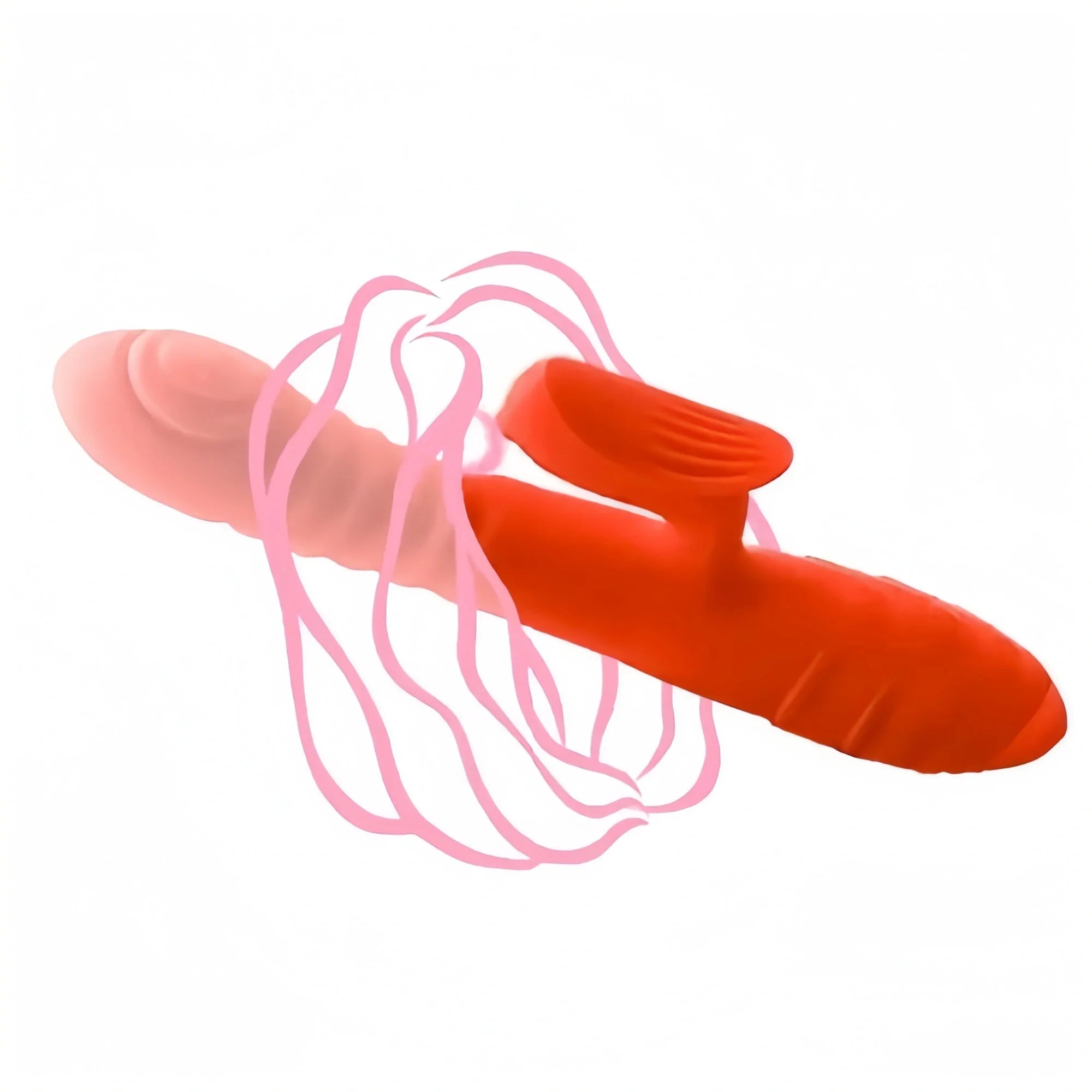 Clit Blend And Thrusting Vibrator - Desire Lair