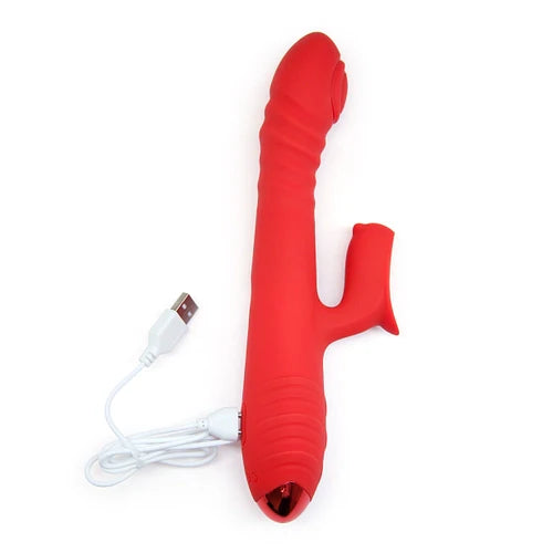 Clit Blend And Thrusting Vibrator - Desire Lair