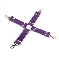 Leather Cross Buckle  Fun Sex