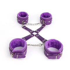 Handcuffs Leg Cuffs Cross Buckle | SM - Desirelair