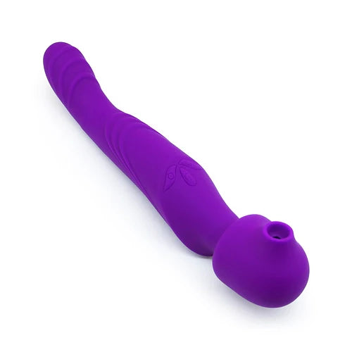 Clit Sucking Magic Wand Vibrator - Desire Lair