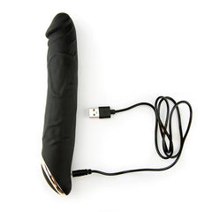 Thick Black Vibrator Dildo - Desire Lair